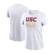 USC Trojans Women's Nike Volleyball White T-Shirt